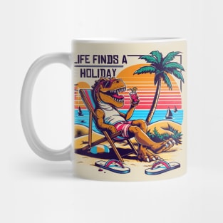 Life Finds a Holiday Mug